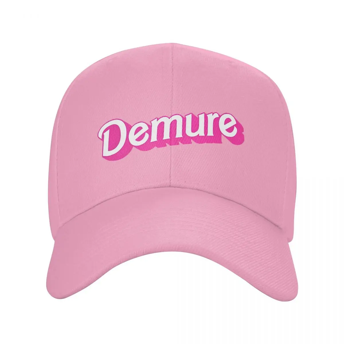 Demure Very Demure Very Mindful Baseball Cap Adult Outdoor Sun Hat Hat Adjustable Polyester Racing Cap High Quality Cap