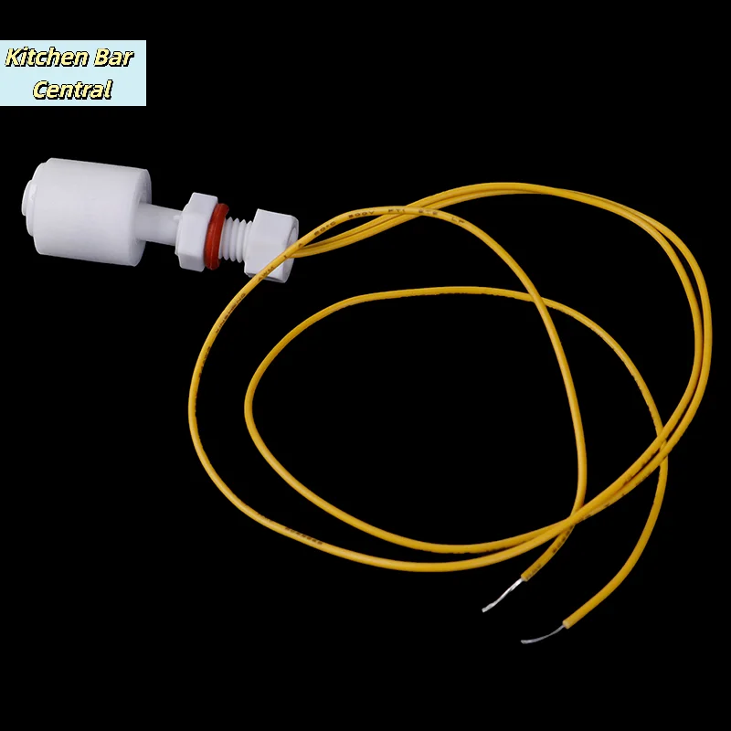 【PP Floating Ball Switch Liquid Water Level Sensor Horizontal Float Switch Down】