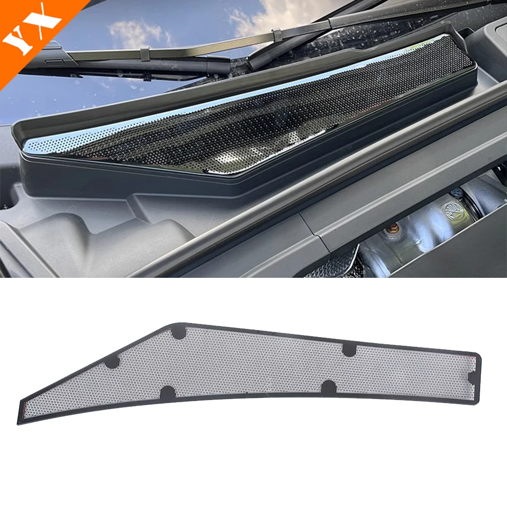 

For BYD Denza Z9 GT 2025 2026 Accessories Stainless Black Car Engine Air Intake Cover Automotive Sticker Cover Decoration Frame