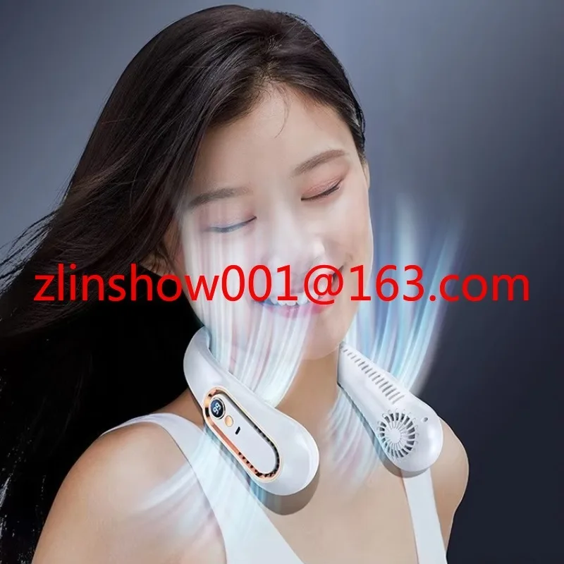 

2025 Новые поступления Носимый шейный вентилятор для улицы Новый дизайн продукта Перезаряжаемый USB Портативный подвесной охлаждающий вентилятор для шеи