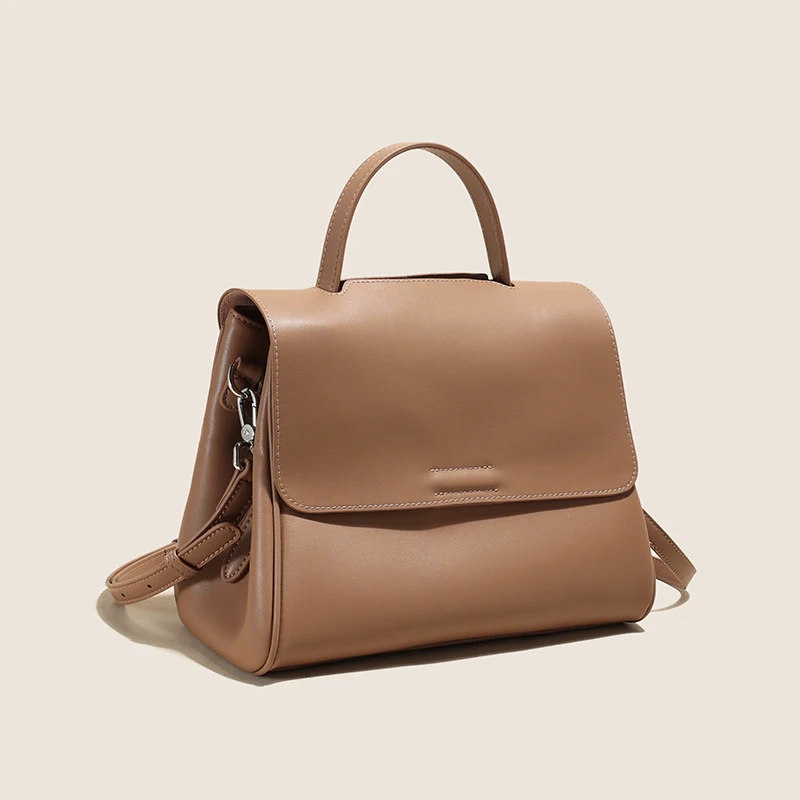 Genuine Leather Woman Bags Handbags High Quality Ladies Messenger Shoulder Bag Ladies Fashion Luxury Designer Cowhide Women Bag