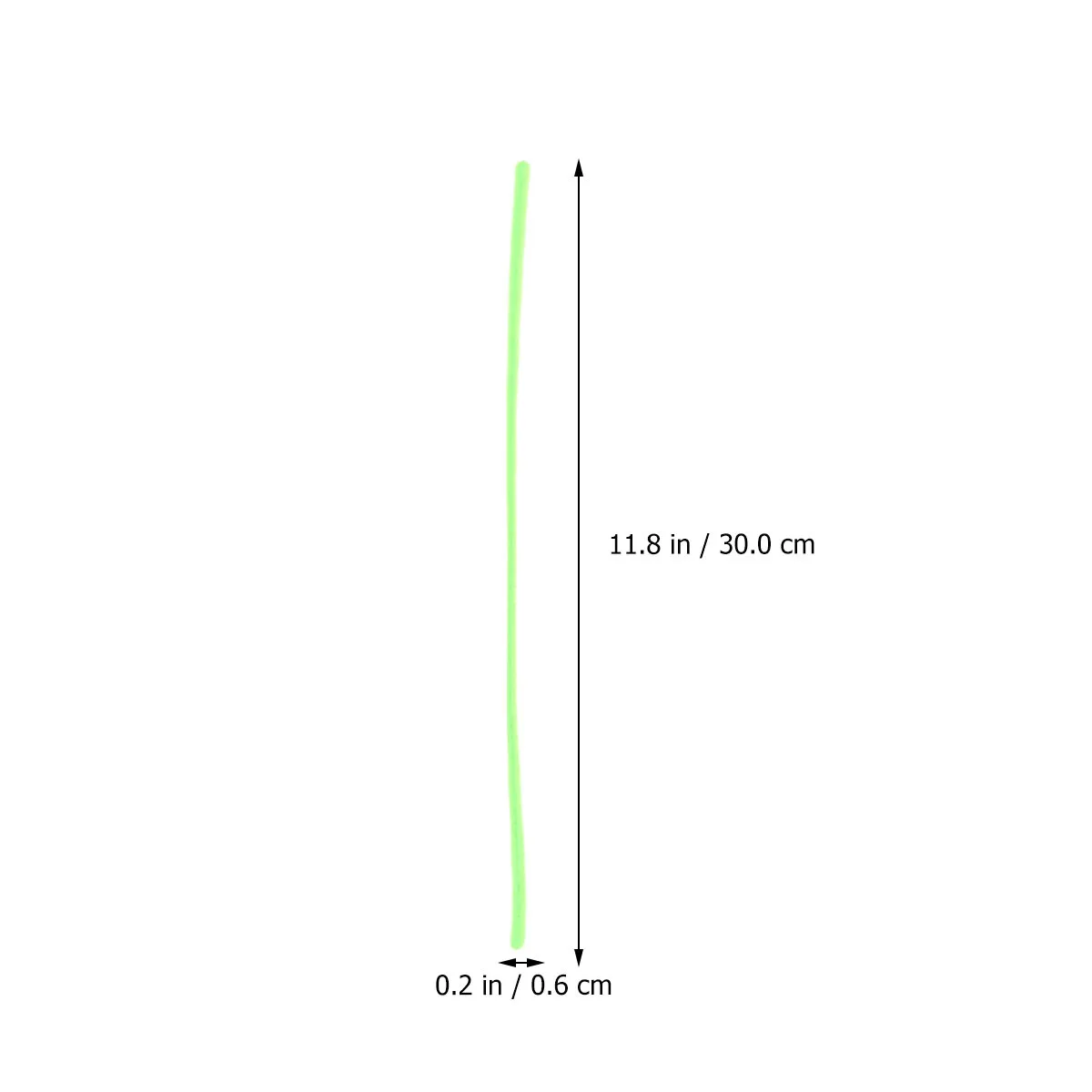 200 قطعة قضبان ملتوية ملونة سهلة التشكيل أدوات التصميم الإبداعي للأطفال عطلة مأدبة الديكور 10 ألوان عشوائية