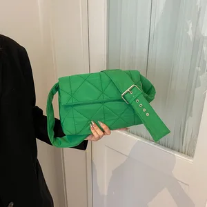 حقيبة مربعة بحزام كتف واحد متعددة الاستخدامات للنساء أزياء كورية جديدة ربيع وصيف 2023 أفضل 8 مقابض بيمبا y لولا - رقم 8