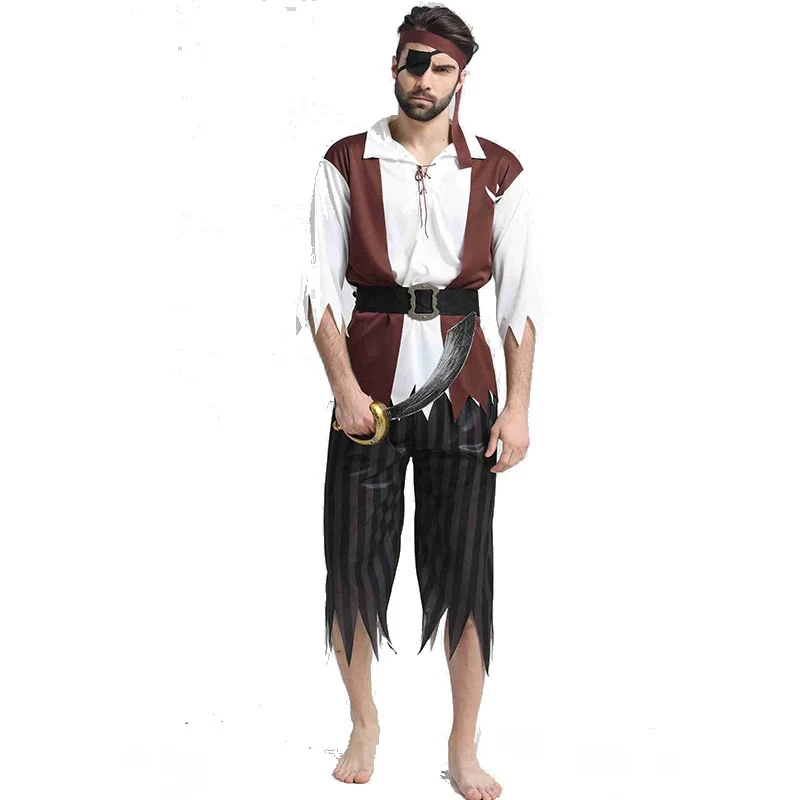 Adult Caribbean Pirate Cosplay Costume loween Performance Clothes Role-plang Outfit Stage Costume Ladies Ethnic Wear