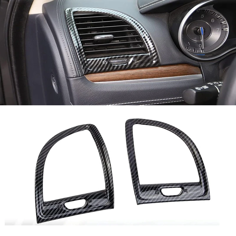 

For Chrysler 300c 2015-2021 ABS Car Air Conditioning Outlet Cover Side AC Vent Trim Inner Decoration Car-styling
