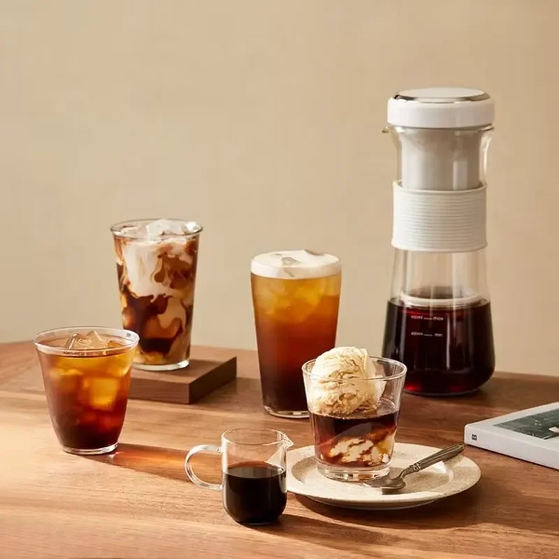 Heavy Duty Electric Cold Brew Coffee Maker Glass Carafe for Iced Tea Home Brewing Customizable Design Portable Car Use Custom