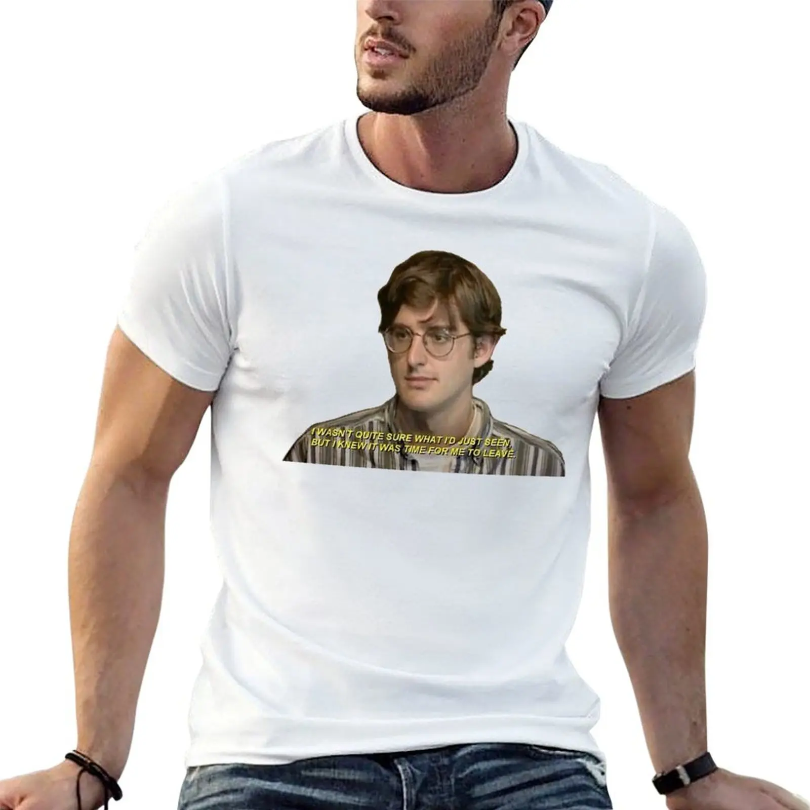 Time To Leave, No Context Louis T-Shirt sweat sublime tee shirts for men