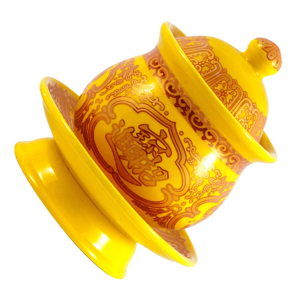 النمط الصيني قوانيين كوب السيراميك لوتس يقدم القدح فنغ شوي بوذا لوازم ديكور غرفة الشاي زن هدية