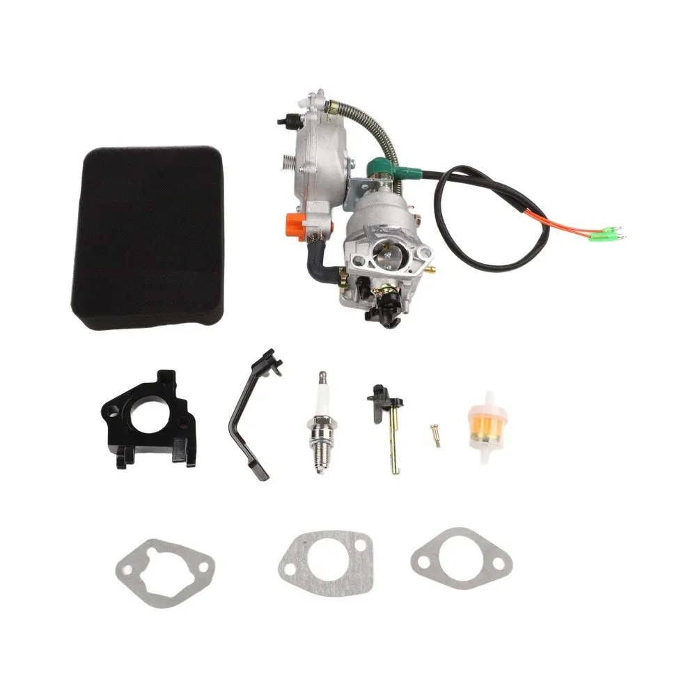 Kit Carburetor Generator Insulator for lpg Conversion Spacers Spark Choke Rod Dual Fuel For Engine Alternator Kit