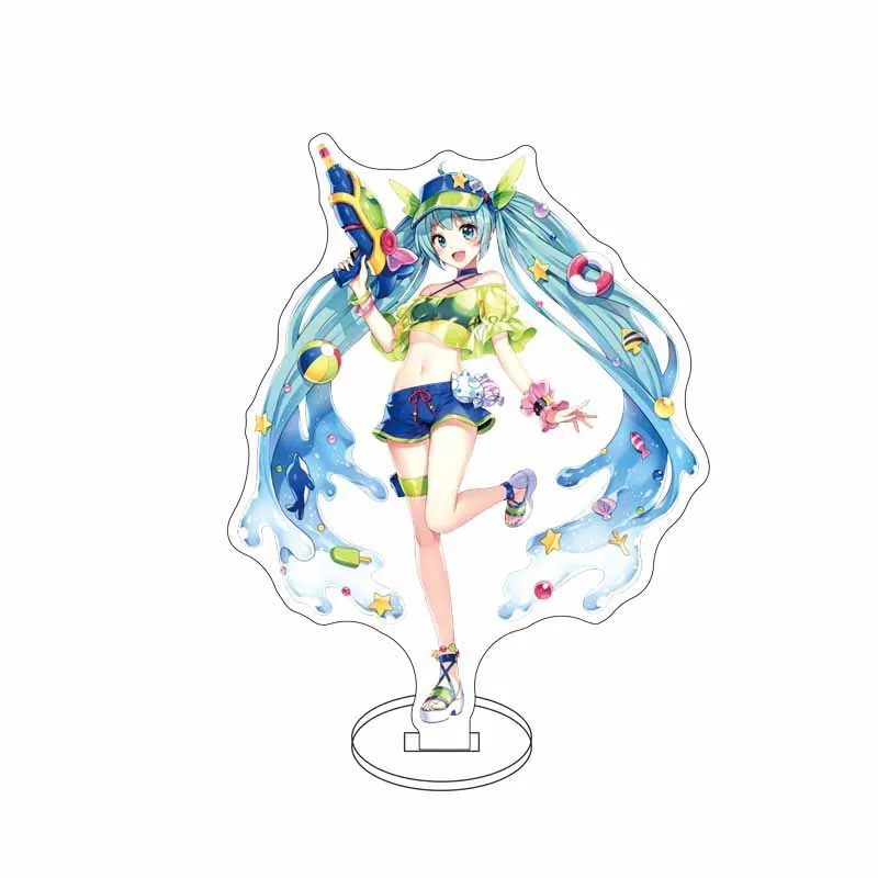 هاتسون ميكو الاكريليك حامل نموذج لوحة الديكور الأصالة مكتب الشكل عرض المشجعين هدية رئيس المنتج الكلاسيكية الكرتون نمط