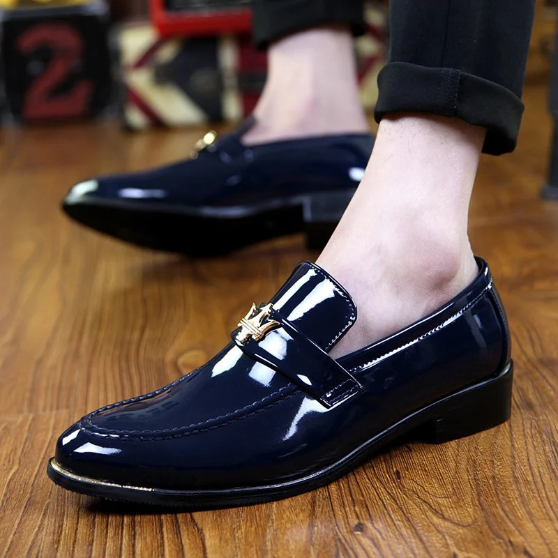 Luxury Italian Dress Shoes Man Oxfords Leather Casual Business Shoes Men Office Shoes Fashion Wedding Formal Shoes for Men 2024