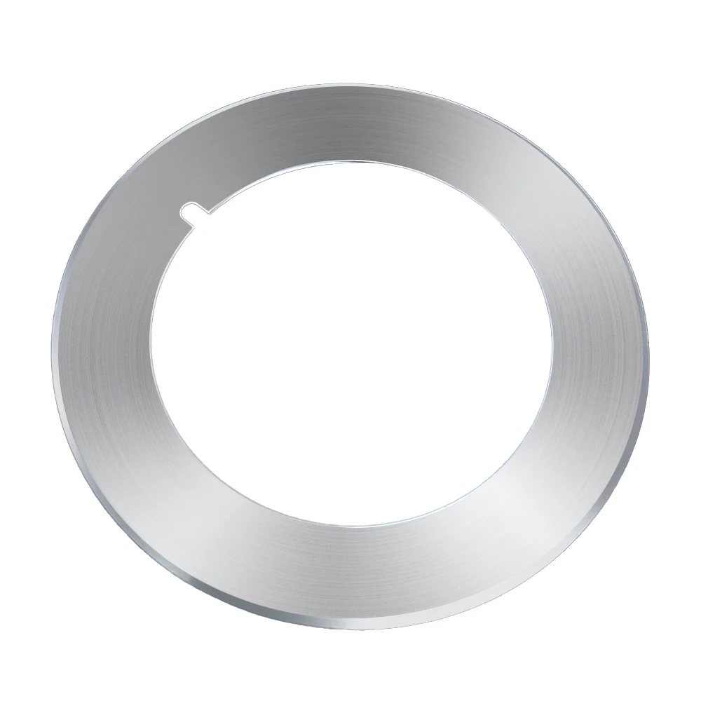 مصنع قطع آلة الحز أجزاء مستديرة القاطع سكين التعميم الحز شفرة للنسيج والجلود ورقة