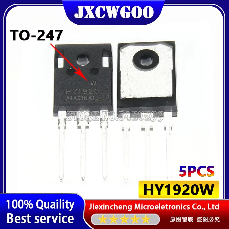 5PCS HY1920W HY1920 TO-247 200V90A  MOSFET New original