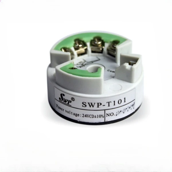 Temperature Transmitter, Transmitter Module Series Block, Module Temperature Sensor PT100 Sensor 4 20mA 0-5V 10V
