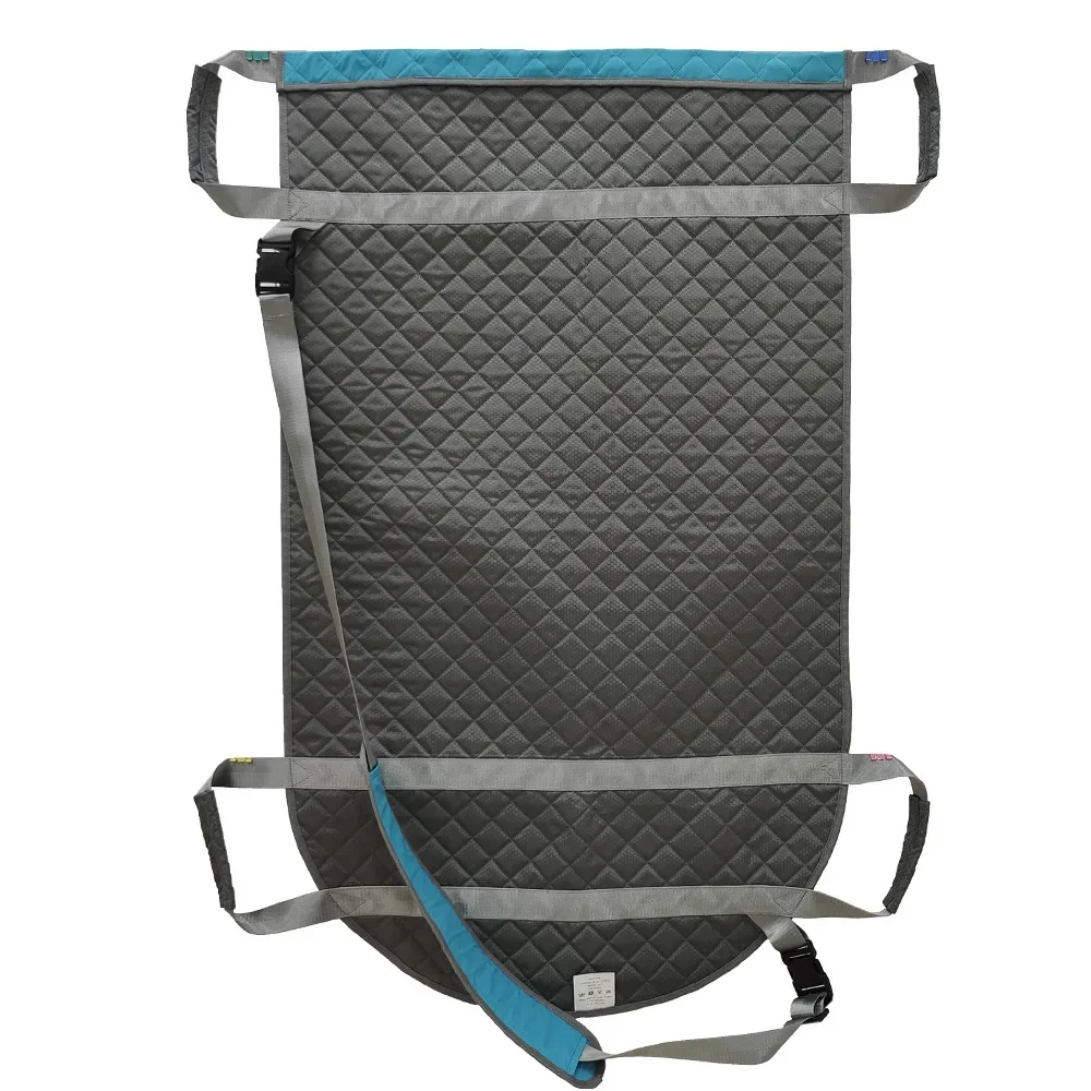 Bedridden Elderly Patient Transfer Device Carrying Soft Stretchers With Shoulder Straps Adult Convenient Transfer Nursing Pad