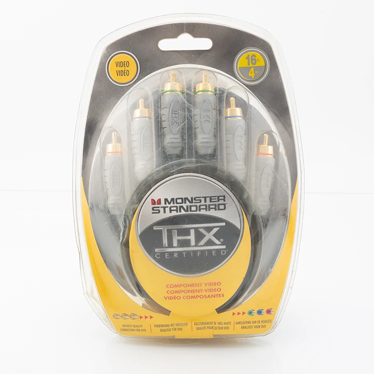 ■   США Monster Cable THX V100-CV 4M 127140-00 Сертифицированные компонентные видеокабели THX 127140-00 (16 футов)