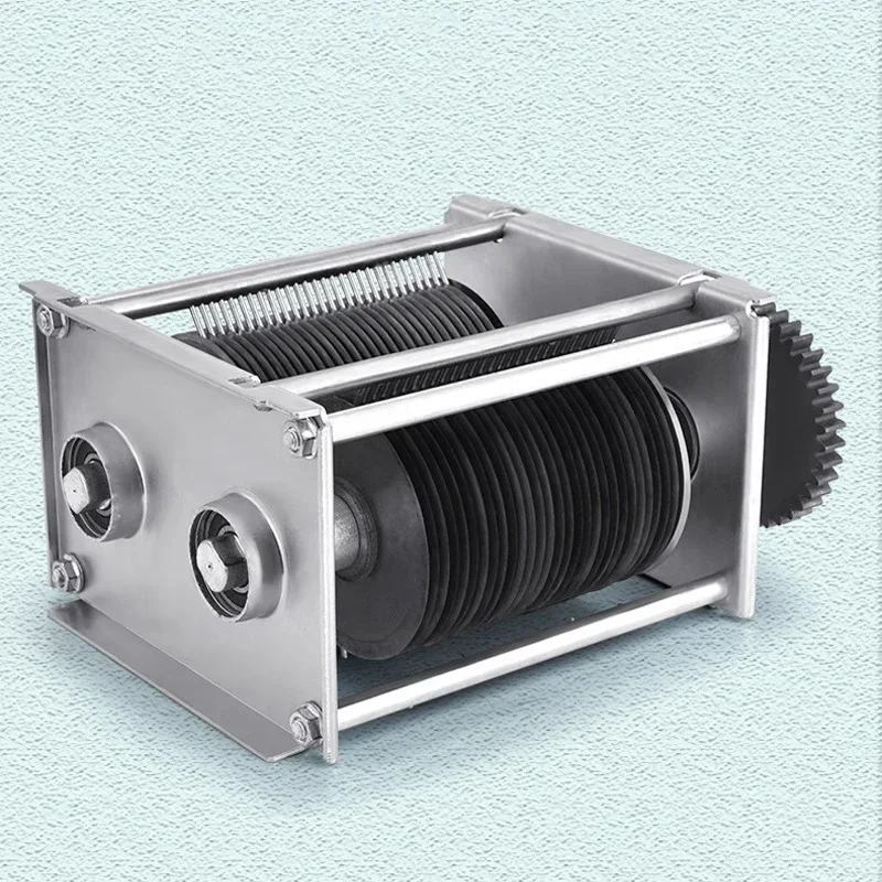 

Meat slicer, commercial electric slicer, fully automatic cutting of fish slices and shredded meat, and stainless steel minced me