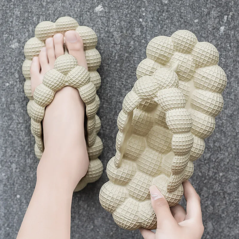 

Slippers for Men and Women, Non-Slip, Anti-Odor, Couple Style, Summer Beach Sandals, Flip-Flops for Outer Wear