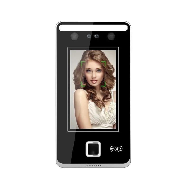 waterproof IP65 biometric access control products attendance machine handheld scanner facial recognition with factory OEM ODM