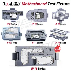 Bilashmart QIANLI iSocket iPhone X 11 12 13 14 15 16 17 Pro max Motherboard Test iPhone Double Deck Motherboard Function Tester