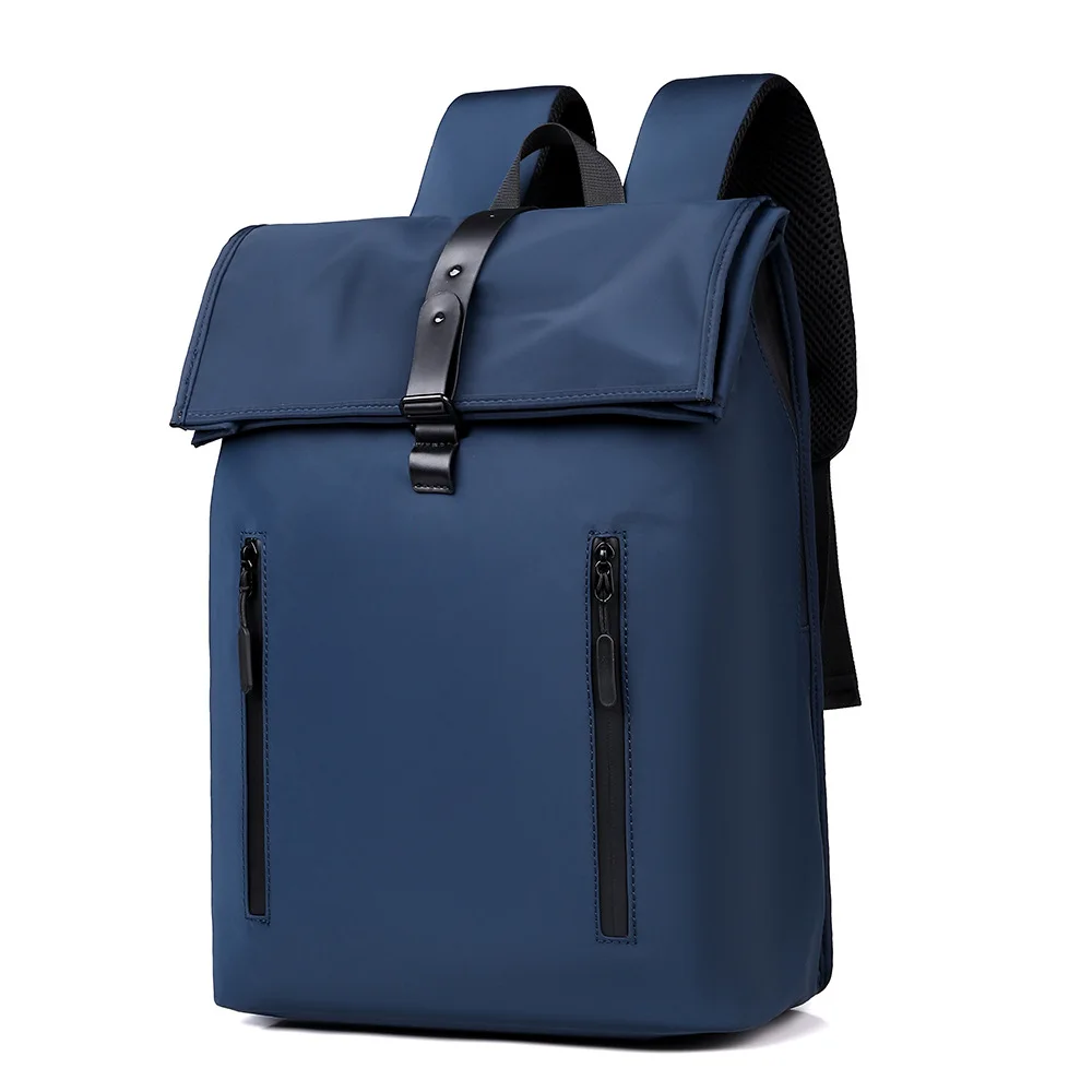 European and American Fashion Backpack 16-inch Thin Computer Bag Business Commuter Travel Bag Oxford Cloth Backpack