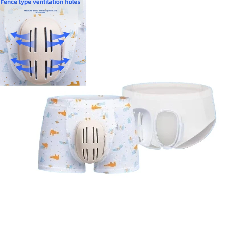 Herrenunterwäsche, spezielle Unterwäsche nach Operationen, Jungen, Phimose, Beschneidung, Schutzhülle, reibungsarm und atmungsaktiv