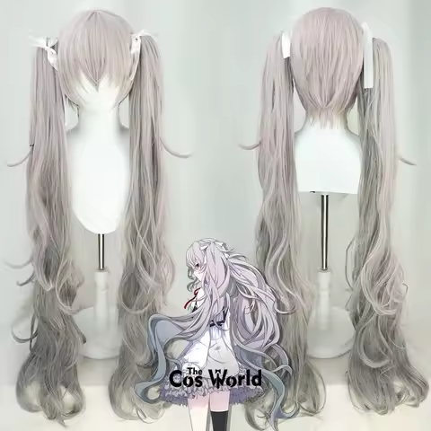 PJSK Project Sekai Colorful Stage Feat Miku 105cm Long Anime Cosplay Wigs Synthetic Hair + Wig Cap