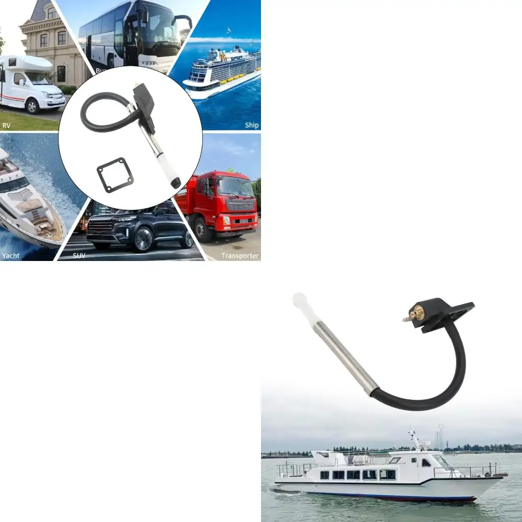 XA6H Boat Level Unit with 4-Hole Mounting Flange and Hose Probe for 2T 9.9-115HP / 4T 20-40HP Marine Service