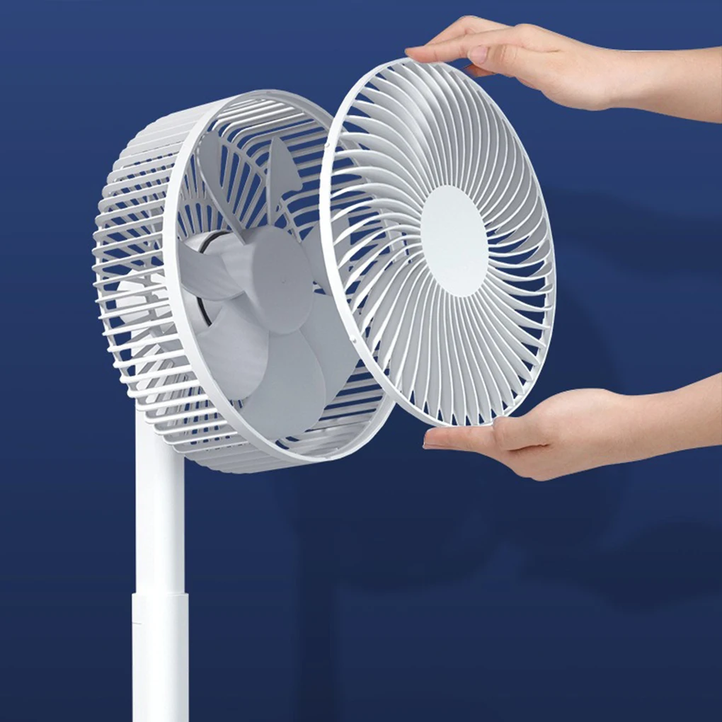 

Мини-осциллирующий вентилятор Портативный настольный вентилятор на батарейках с 4 уровнями скорости 6-дюймовый настольный вентилятор с аксессуарами для таймера