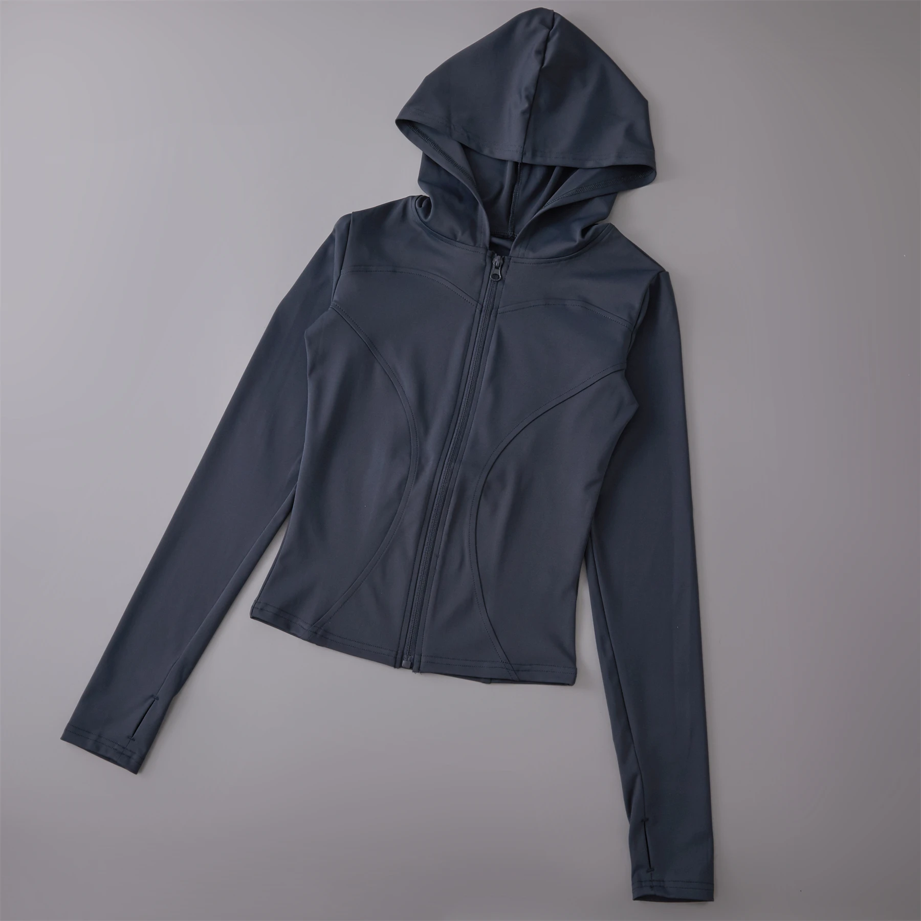 Activewear Breathable Sun Proof Outdoor Hooded Jacket Long Sleeve Fitness Sun Protection Clothing Women Sports Hoodies