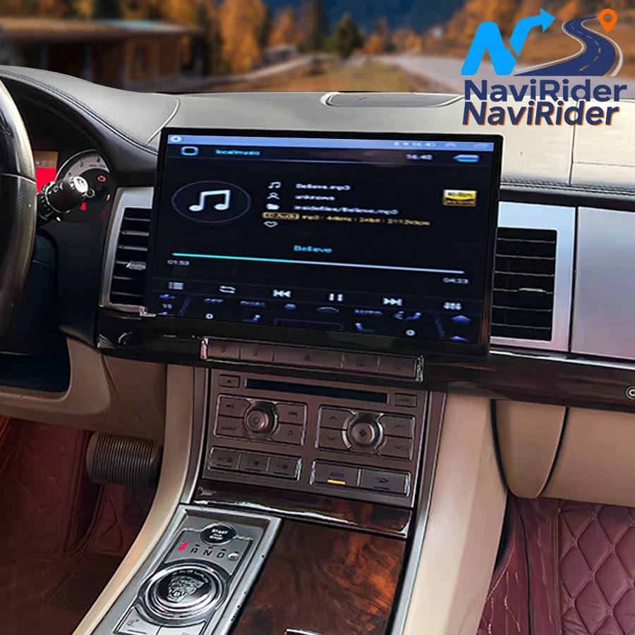 

13inch Android Auto For Jaguar XF 2008-2015 X250 GPS Car Multimedia Video Player Radio CarPlay Navigation Stereo 4G WiFi Audio