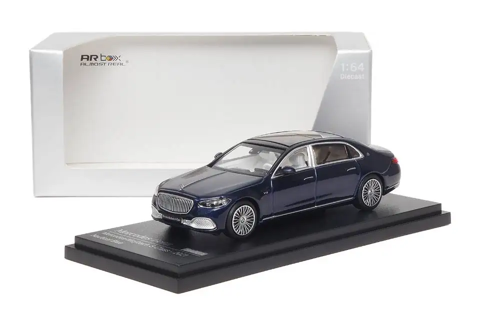 In Stock AR Box 1:64 Small Car S600 Maybach S680 Car Model