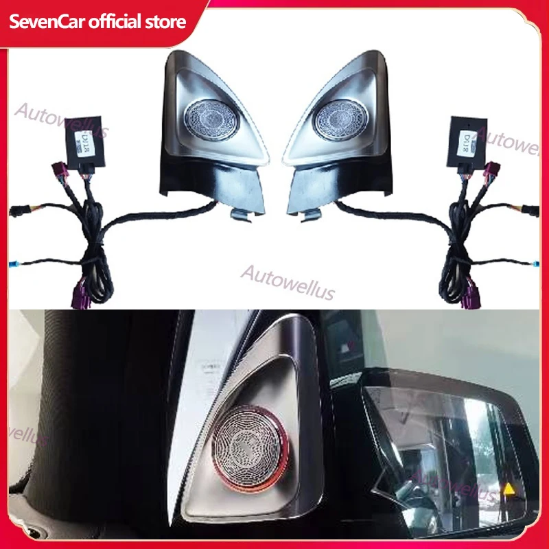 

For Mercedes Benz ML/GL/GLE/GLS W166 4D Rotating Tweeter Ambient Light Upgrade Atmosphere Lamp