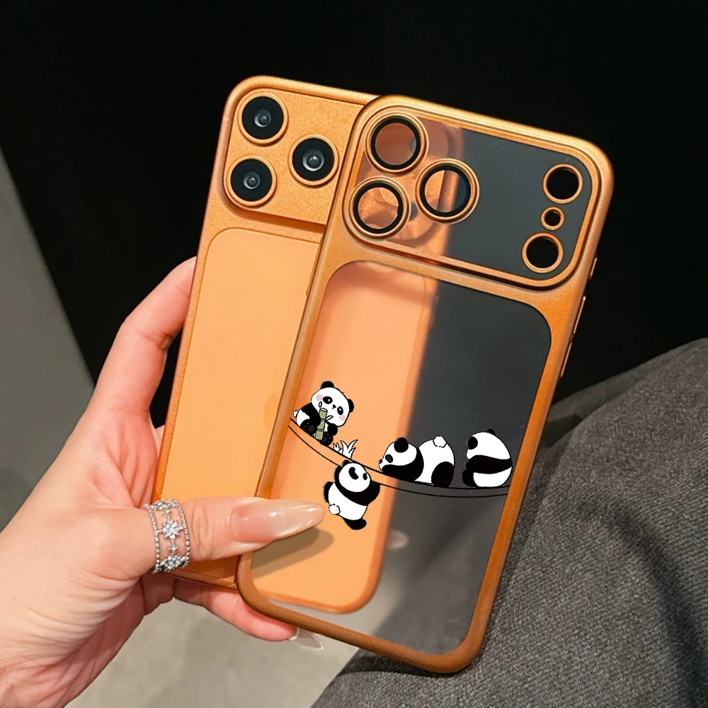 Einfache Kitten Panda Luxus Stoßfeste Hülle für iPhone 15 Pro Max Hüllen iPhone 11 12 13 14 16 17 Pro Max Lucky TPU Plating Coque – Detail 8