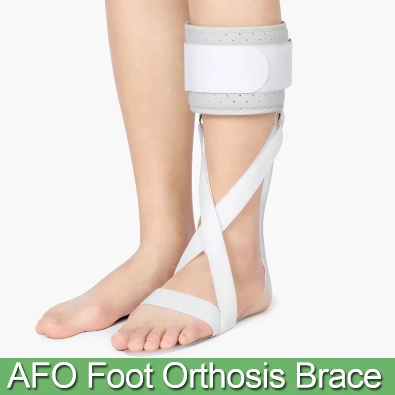 

Adjustable AFO Foot Ankle Brace Orthosis Wrap Corrector Brace Relief Pain Feet Protection Corrective Splint Foot Drop Brace
