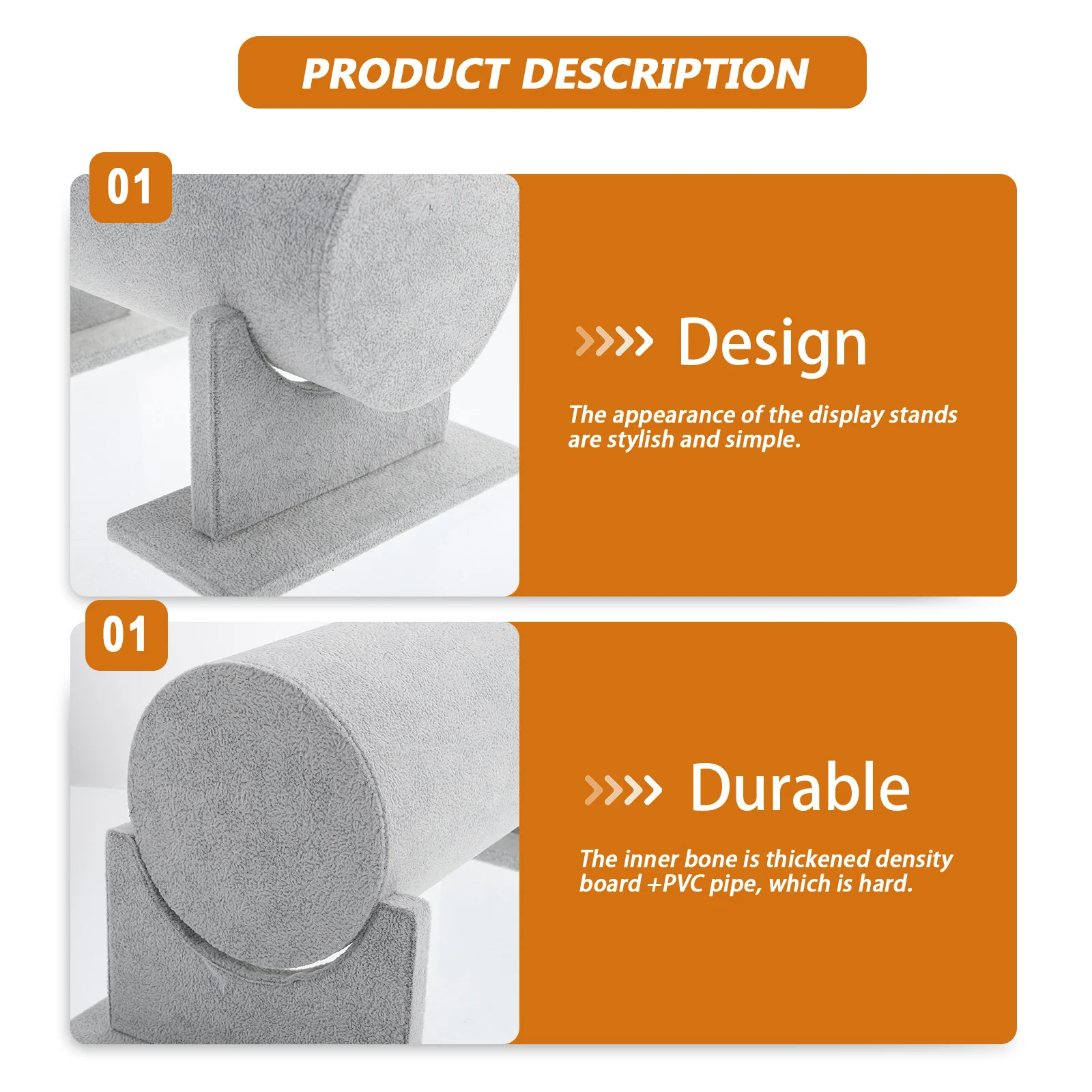 

Simple Hair Tie Storage Stand Compact Scrunchies Holder Organizer Hair Accessories Organizer Bracelet Display Bracelet Holder