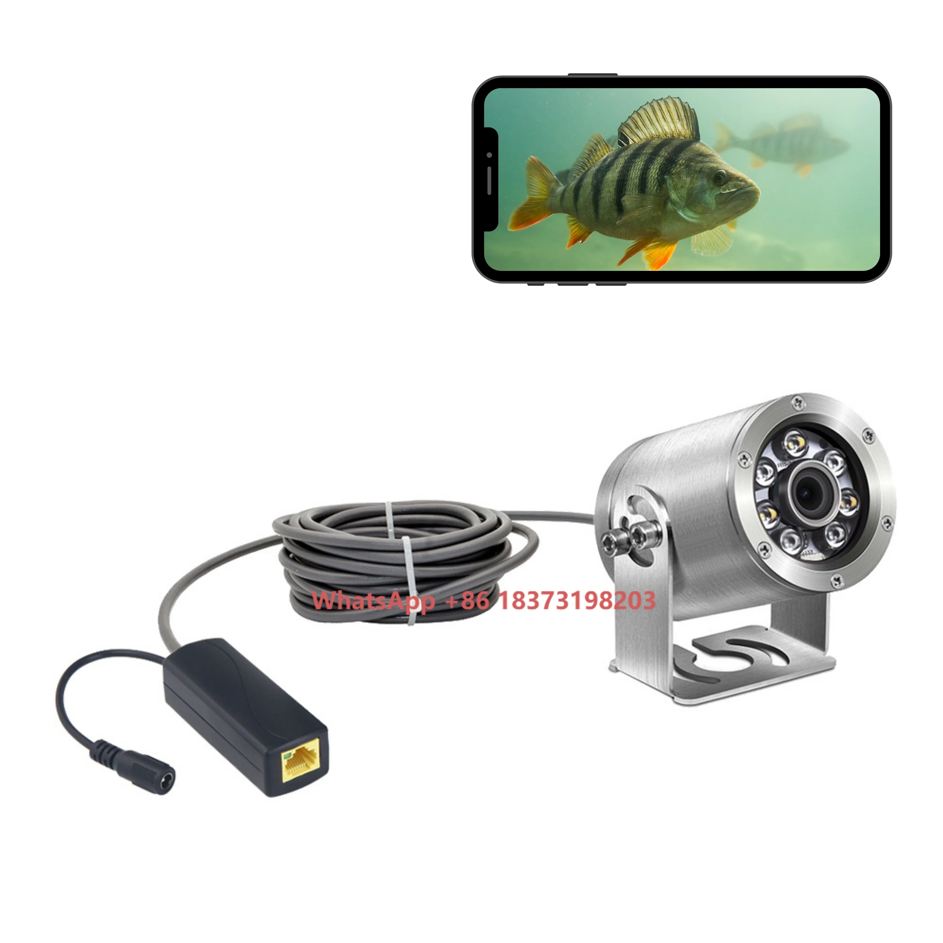 

5MP High-definition Anti-corrosion Underwater Aquaculture Monitoring Fishing Underwater