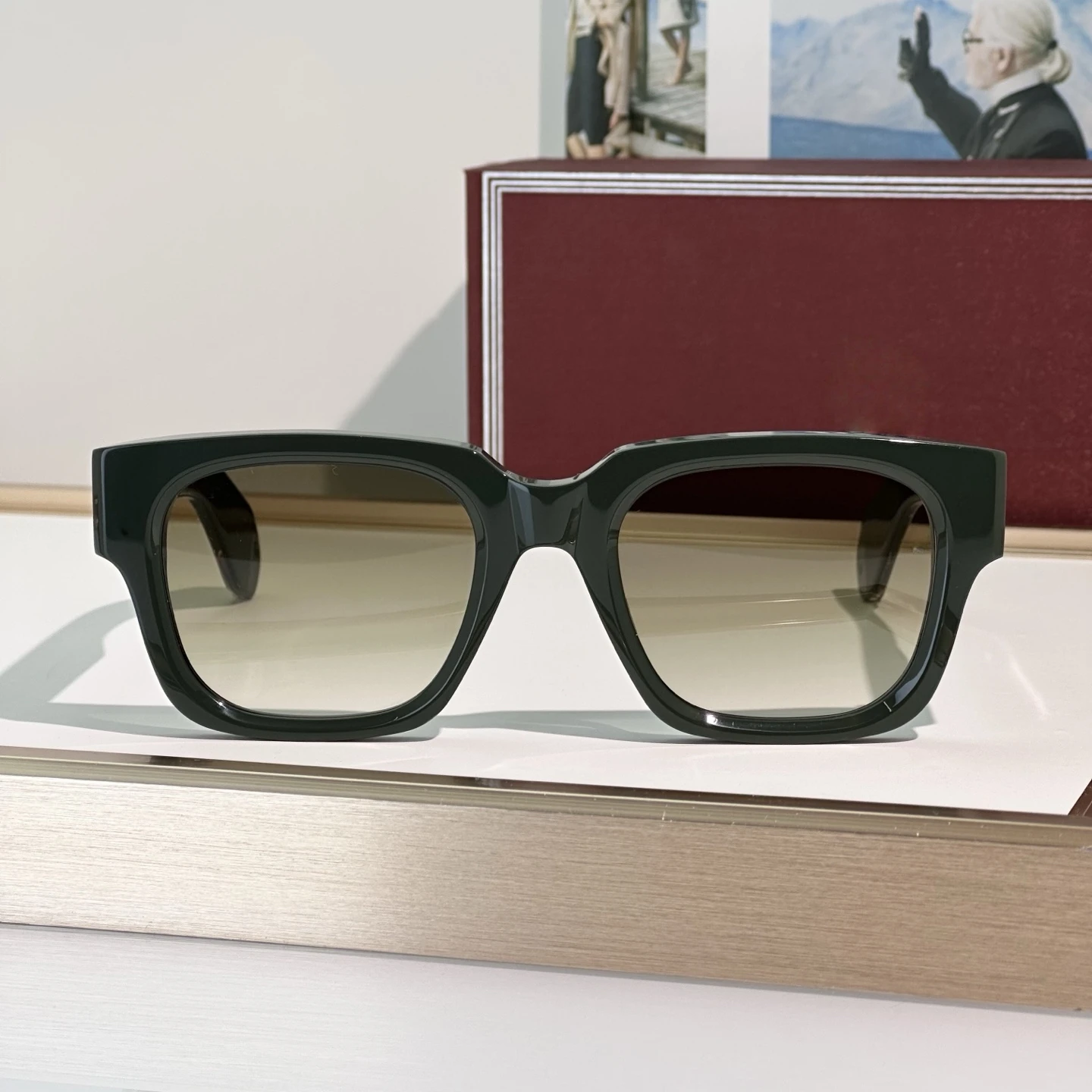 JMM ENZO EPOXY 2025 نظارات شمسية مربعة للنساء نظارات شمسية فاخرة من الأسيتات للرجال موضة ОСССНКС ЖеСыыы