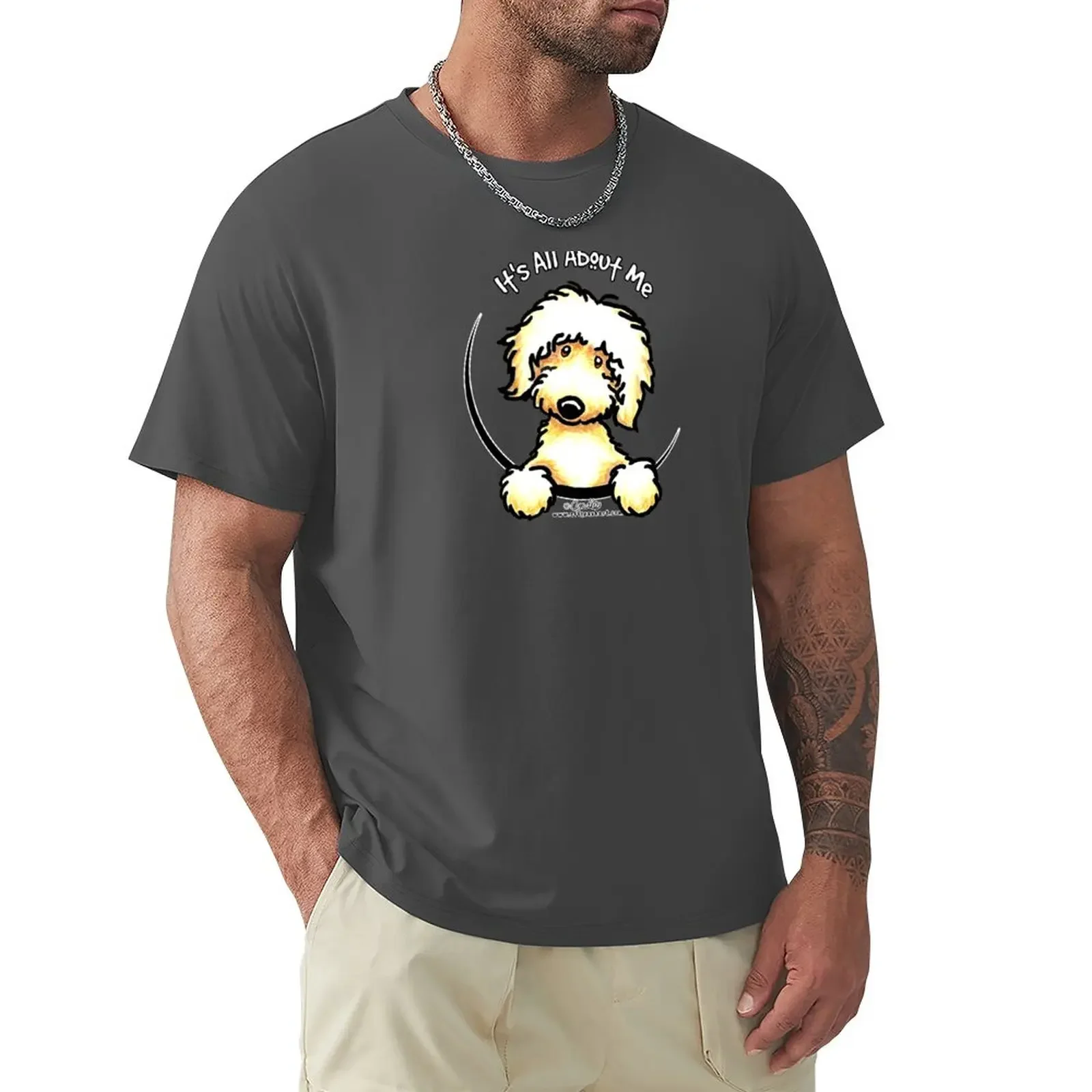 Yellow Labradoodle :: It's All About Me T-Shirt cute clothes quick-drying plain white t shirts men