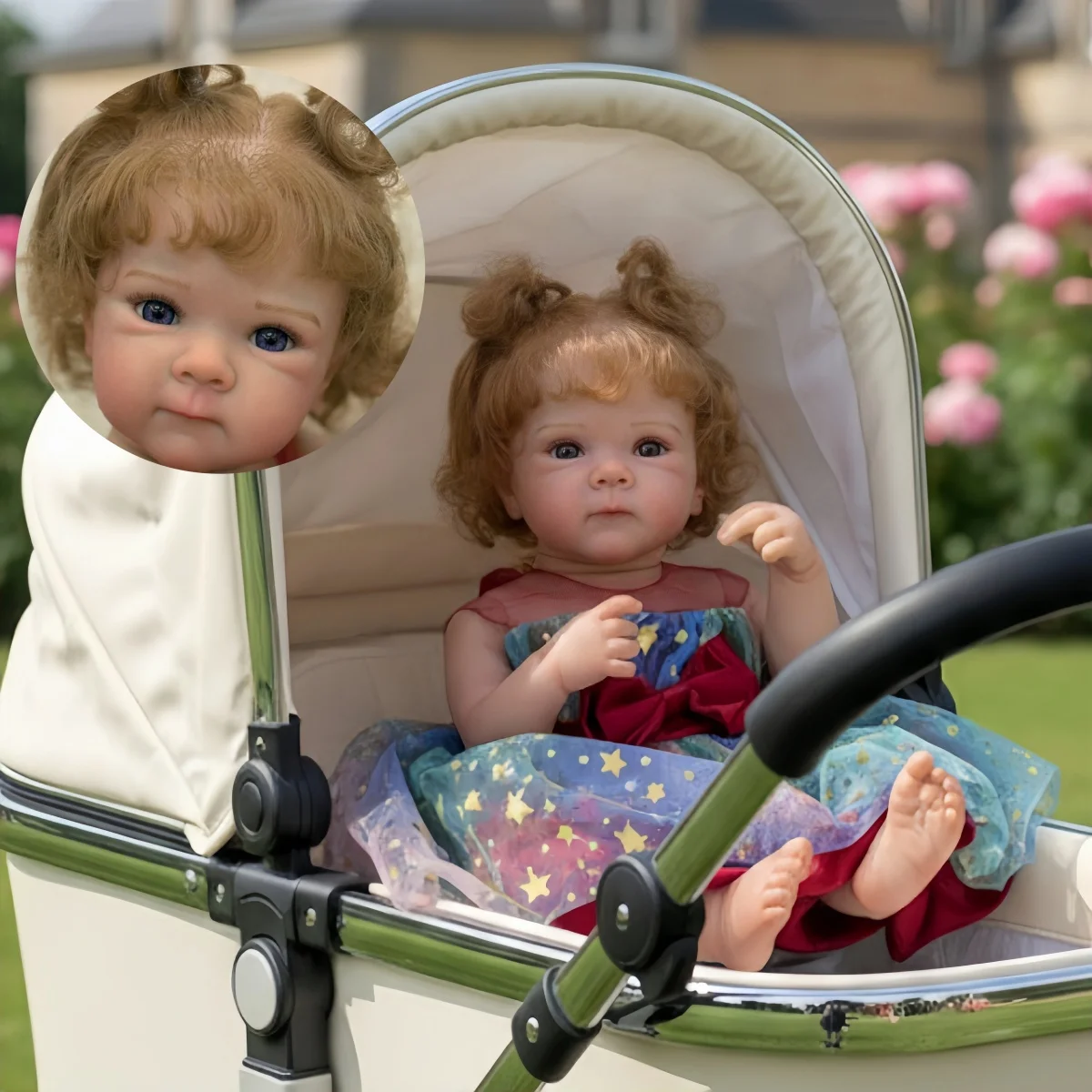 

18-дюймовая милая кукла реборн Bettie, реалистичная кукла ручной работы Bebe Girl с укорененными волосами, кукла новорожденного для детей, подарки на день рождения