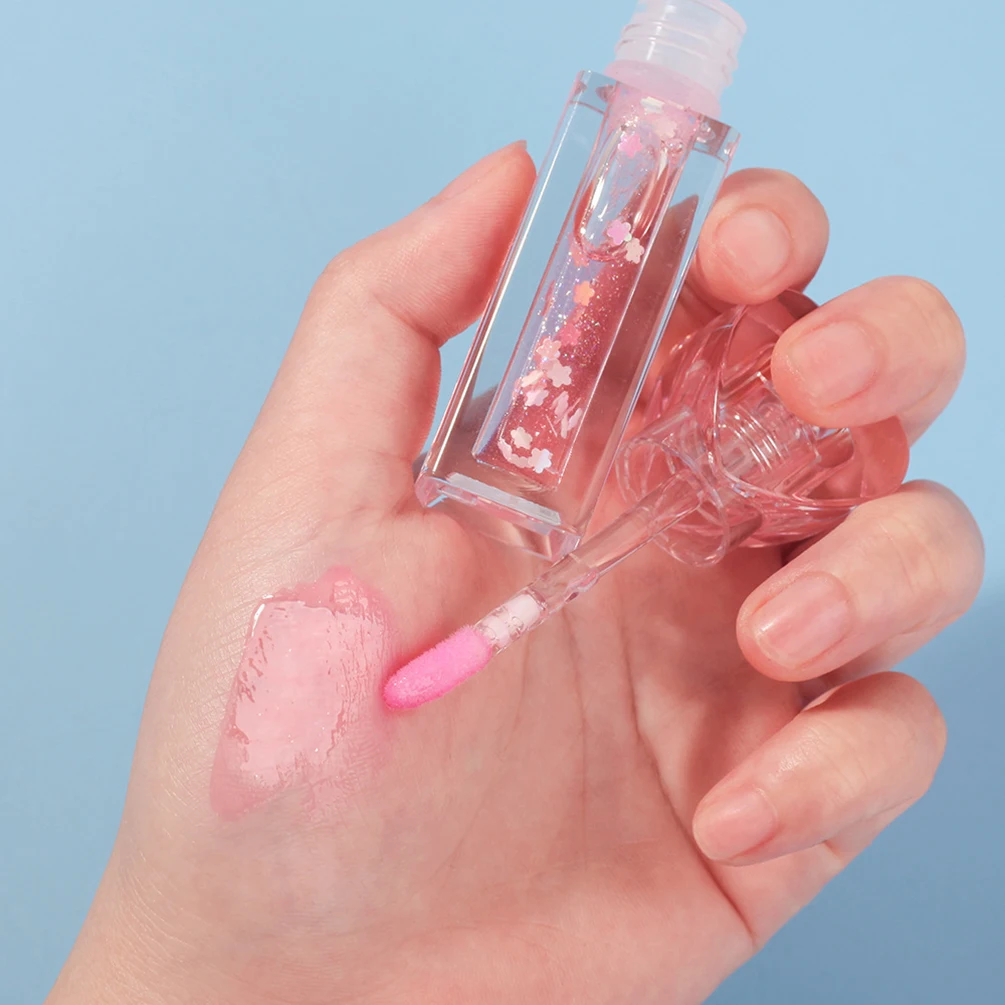 Huile à lèvres à couleur changeante, pigment de marque privée, hydratant nacré longue durée, petit bouclier rose, Logo personnalisé, maquillage végétalien