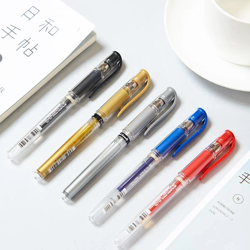1Pcs Japan UNI Gel Pen UM-153 Waterproof Shorthand 1.0mm Ballpoint Pen Business Office Stationery Bullet Tip Gel Ink Pen