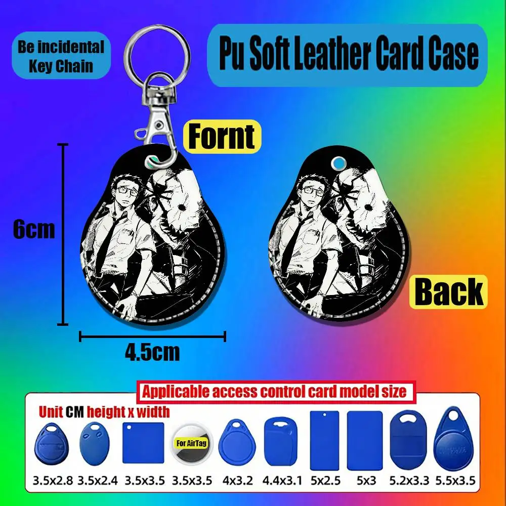 For DBD Dwight Fairfield For Air Tag Case Card Holder Keychain ID Badge Credit Bank Access For AirTag Case Shell