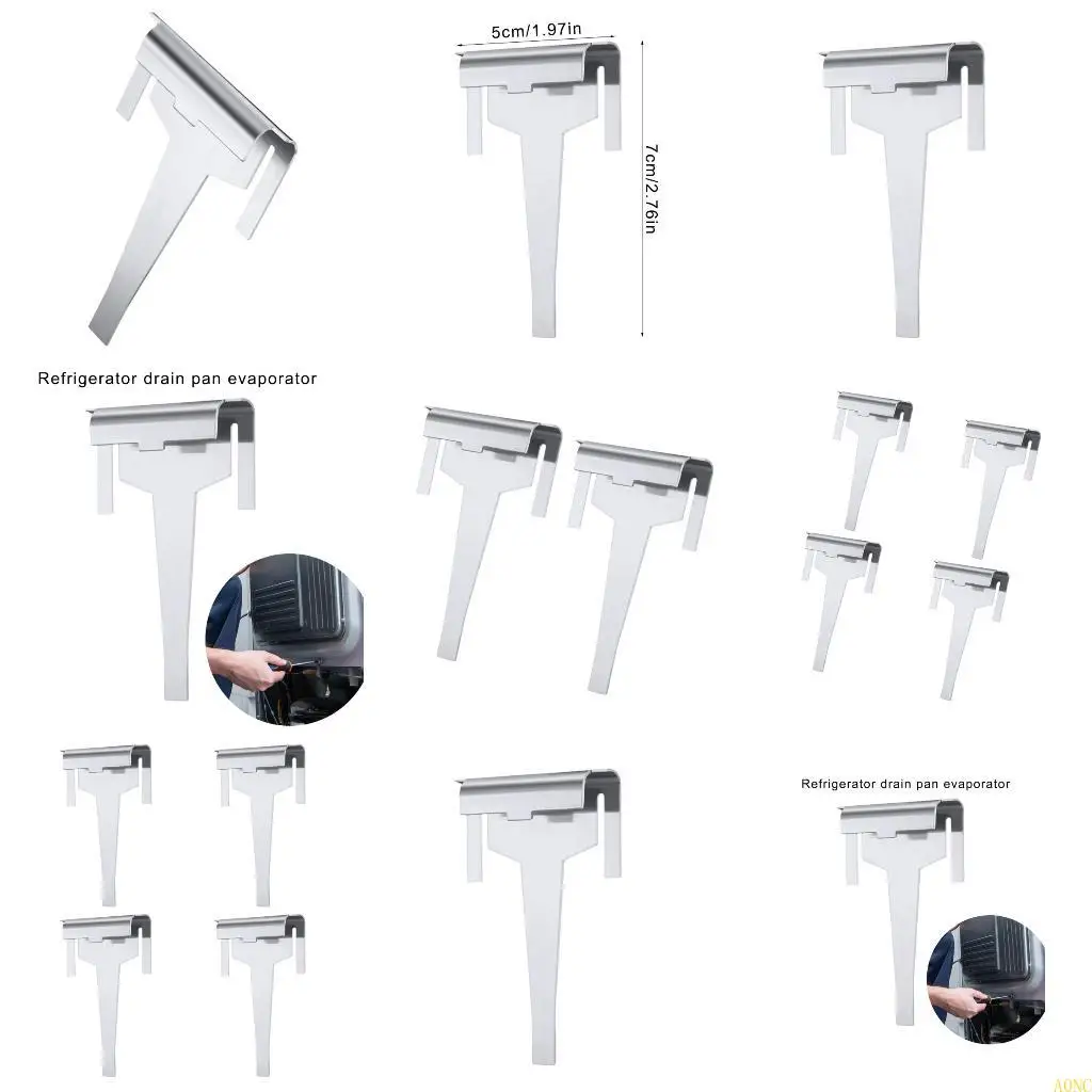 A0NC الثلاجة المبخر تصريف المعادن مقطع إصلاح الأسرة مجموعة الثلاجة الثلاجة حل مشكلة تراكم مشكلة #1