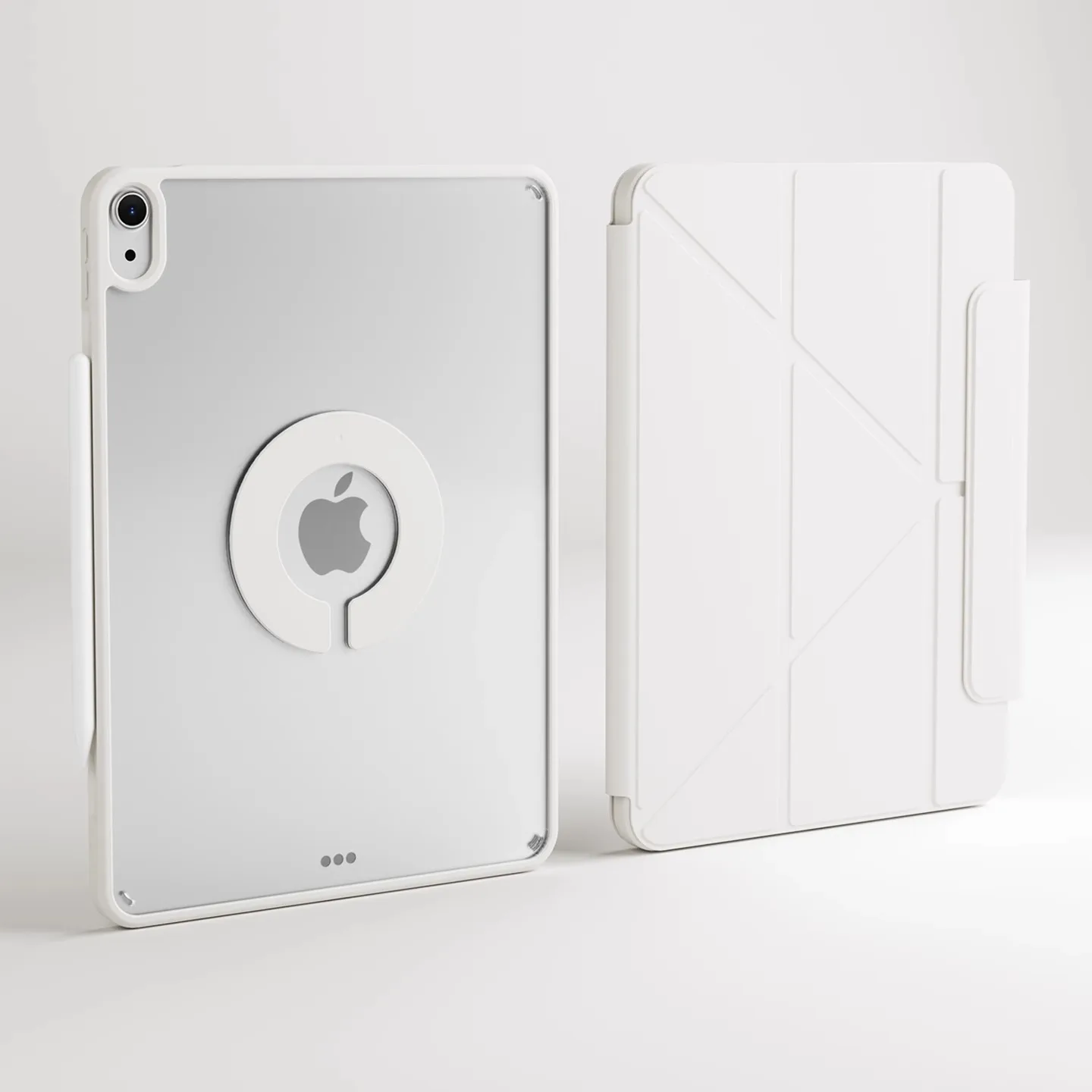 حافظة RBP iPad10/11th Air 11 4/5 10.9 Pro 11 12.9 13 قابلة للفصل تدور 360 ° ، غطاء قابل للطي لجهاز iPad 10.2 7/8/9th Gen mini 6 على شكل Y