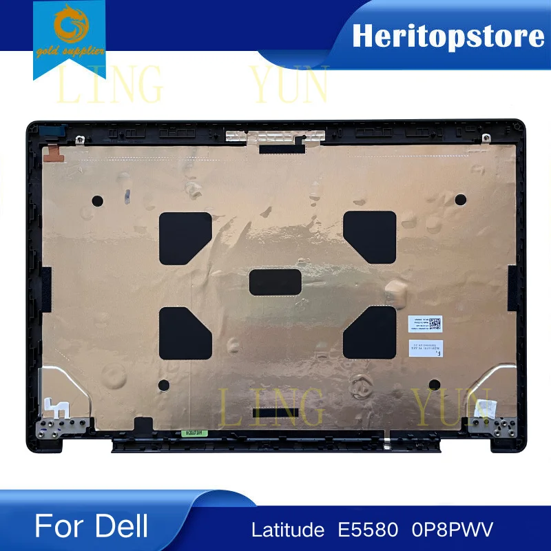 Z   New For P8PWV Dell Latitude E5580 E5590 Lcd back cover Read Lid 0P8PWV Black