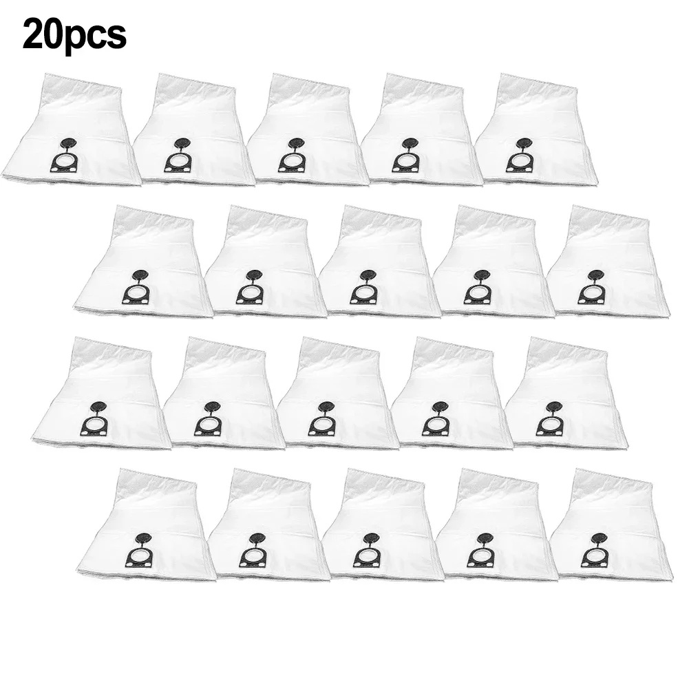 Simplify Your Cleaning Tasks with 20 pieces Dust Bags for Bosch GAS 35 L SFC+  GAS 35 M AFC Robot Vacuum  Reliable and Effective