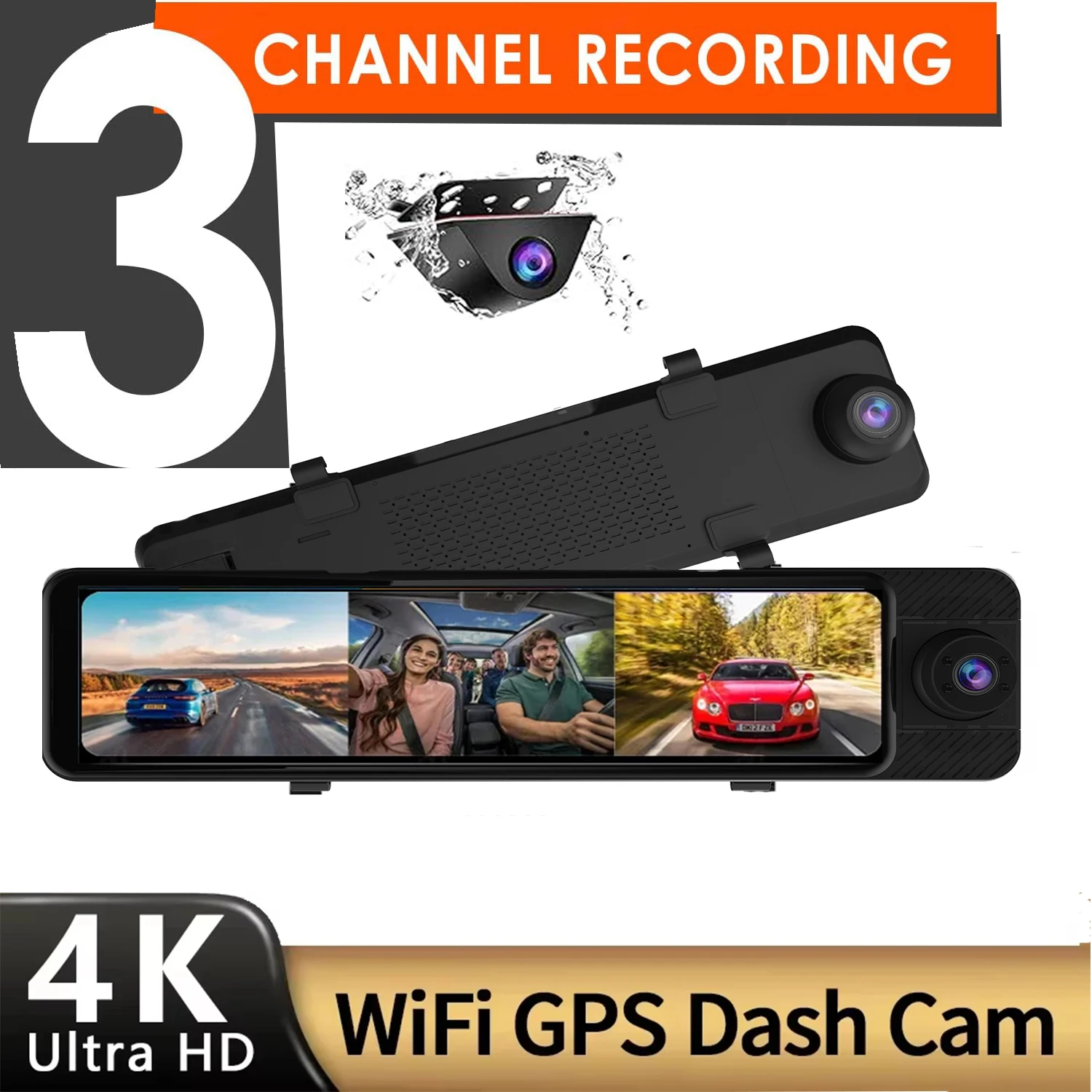 4K 3 Channel Mirror… - image