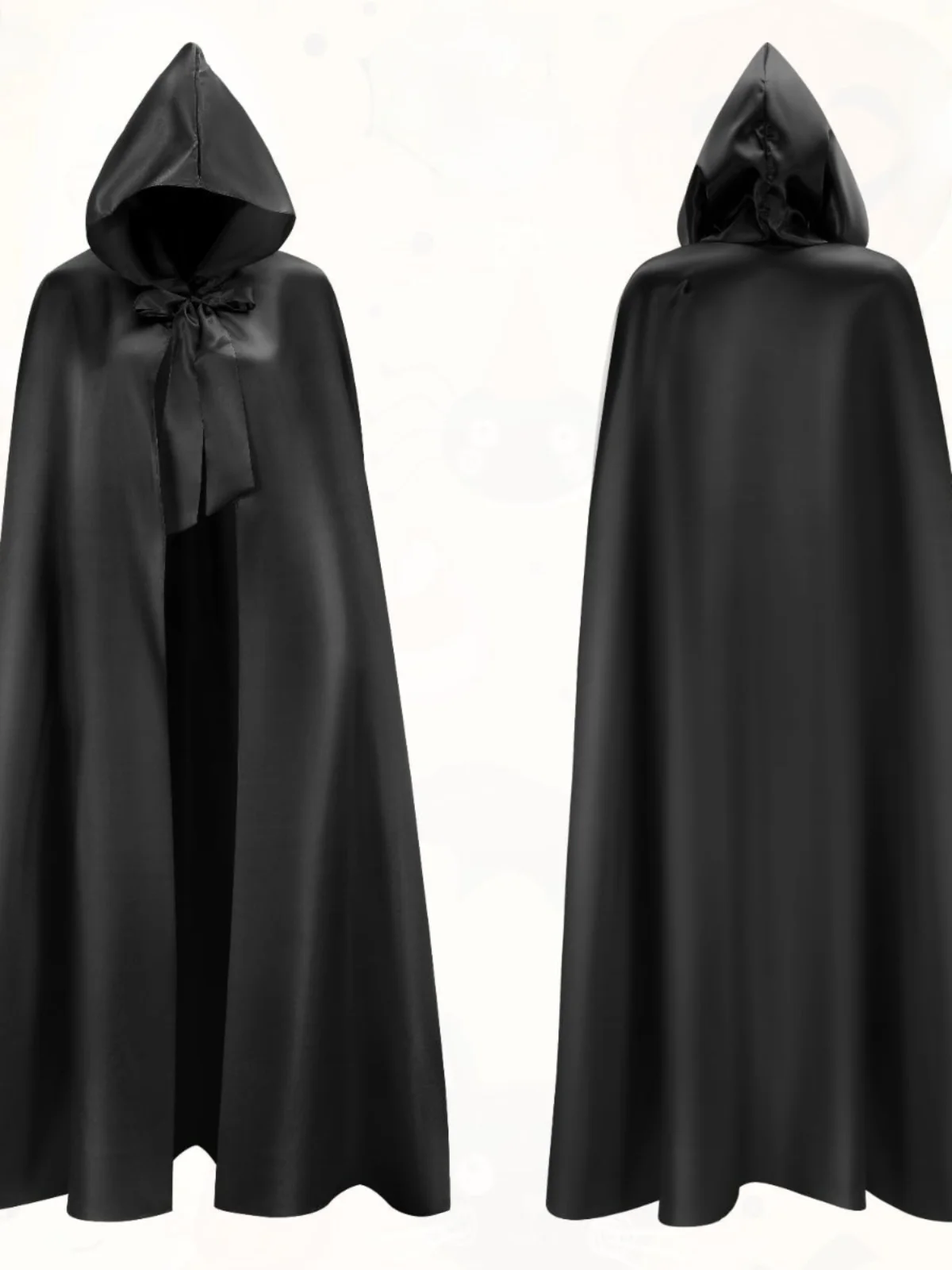 

Костюм для косплея на Хэллоуин: Мантия Волшебника Смерти с капюшоном, для сценических выступлений, с блестящей поверхностью, мужской, традиционная китайская праздничная одежда