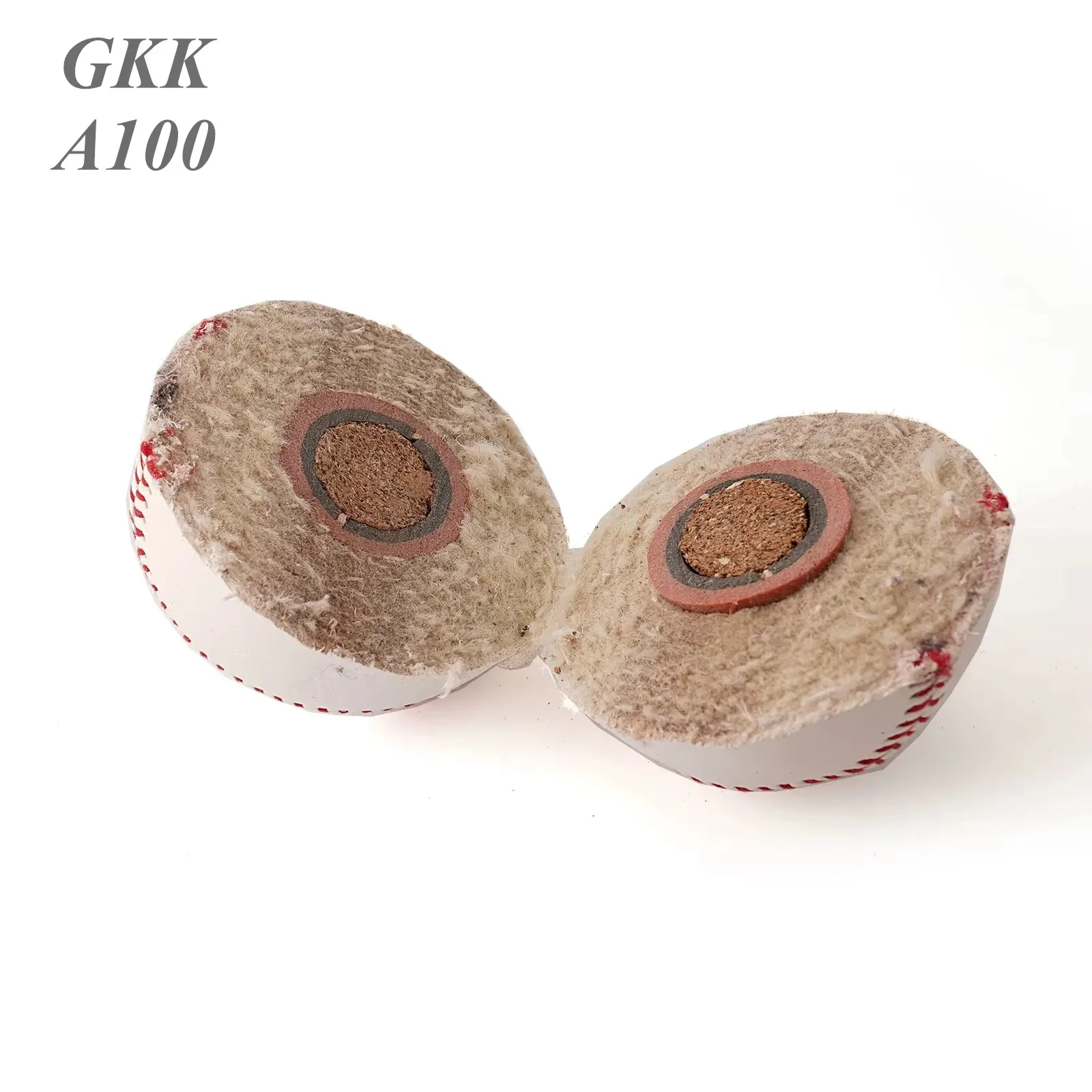 Premium Grade A Cow Leather Low Seam Game Baseball With 100% Wool Core For Official Match Training